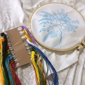 Brand new embroidery set